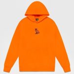 Glow in the Dark Owl Hoodie Orange