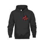 Keinemusik NY Red Dragon Hoodie – Black