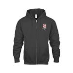 Keinemusik NYC Red Dragon Zip Up Hoodie Streetwear