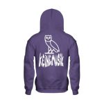 Keinemusik OVO Logo Purple Hoodie Streetwear Style
