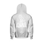 Keinemusik OVO Logo White Hoodie