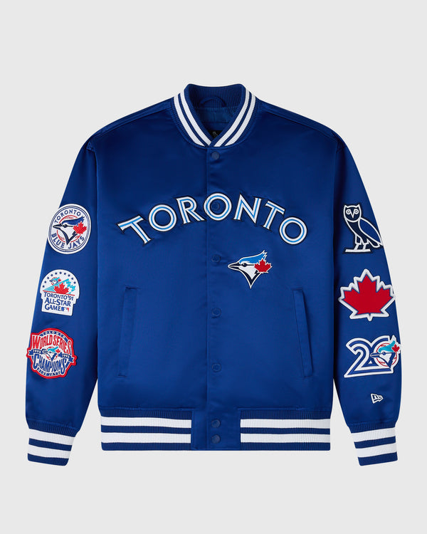 OVO MLB Toronto Blue Jays Varsity Jacket OVO MLB Toronto Blue Jays Varsity Jacket