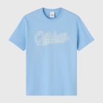 OVO Sports Script Tee – Light Blue