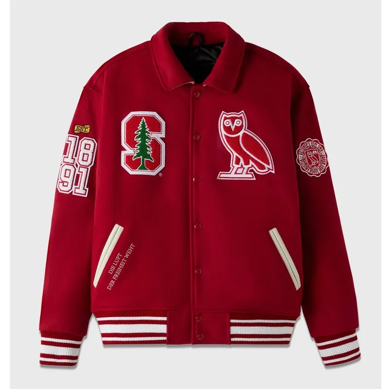OVO Stanford University Varsity Jacket OVO Stanford University Varsity Jacket
