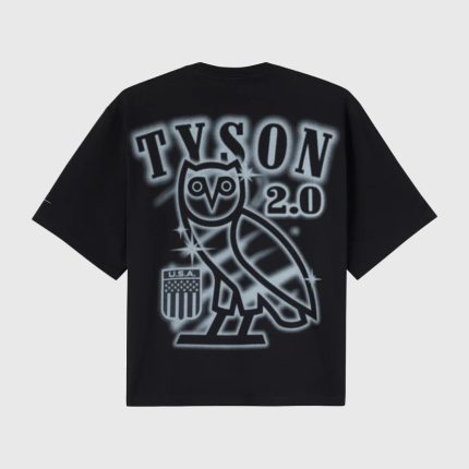 OVO Tyson Airbrush Tee – Black