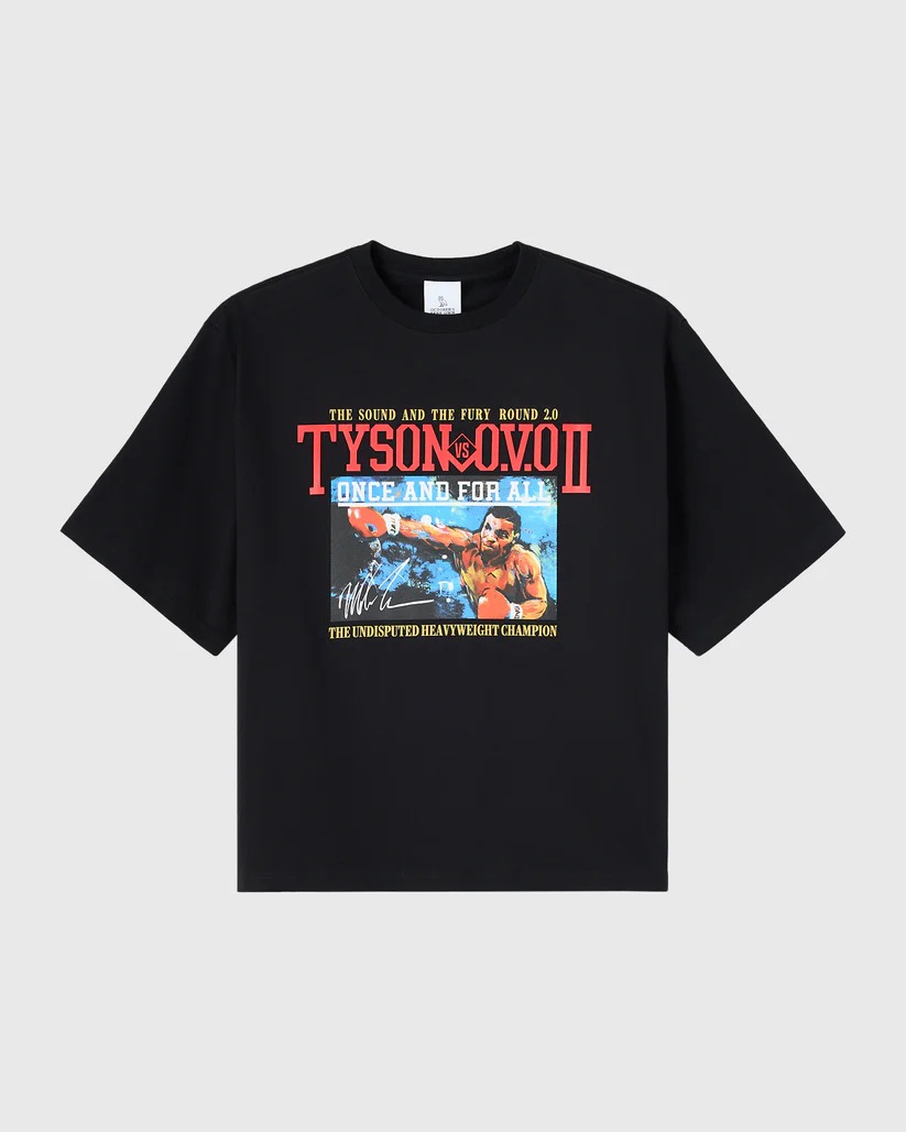 OVO Tyson Champion Tee – Black OVO Tyson Champion Tee – Black