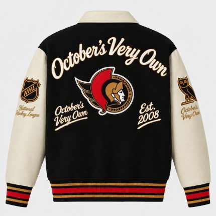 OVO X NHL Ottawa Senators Varsity Jacket