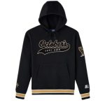 Ovo X Starter Script Hoodie Black