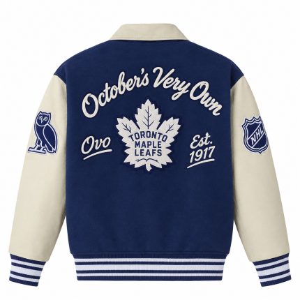 OVO x Toronto Maple Leafs Varsity Jacket