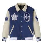 OVO x Toronto Maple Leafs Varsity Jacket
