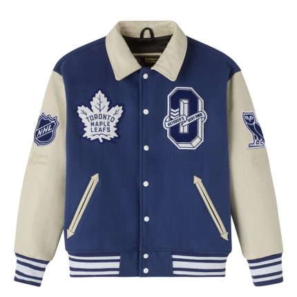 OVO x Toronto Maple Leafs Varsity Jacket