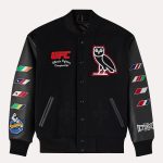 OVO x UFC Championship Varsity Jacket