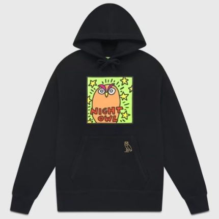 Ovo X Keith Haring Hoodie Black