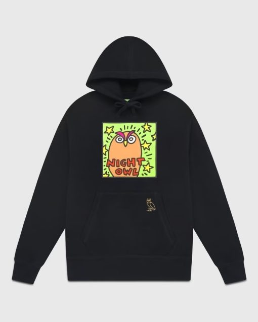 Ovo X Keith Haring Hoodie Black Ovo X Keith Haring Hoodie Black