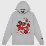 Ovo X Raptors 3-On-3 Hoodie Grey