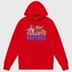 Ovo X Raptors Team Hoodie Red