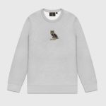 Classic Owl Crewneck Sweatshirt Grey