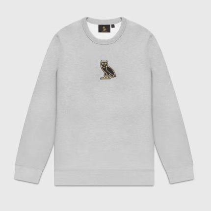 Classic Owl Crewneck Sweatshirt Grey