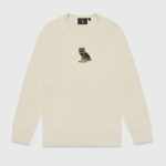 Classic Owl Crewneck Sweatshirt Sand