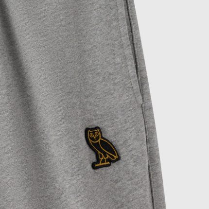 OVO Classic Open-Hem Sweatpant - Heather Grey