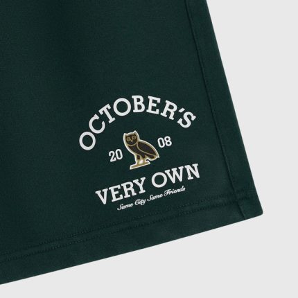OVO Collegiate Shorts - Midnight Green