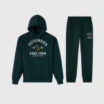 OVO Collegiate Tracksuit Deep Green