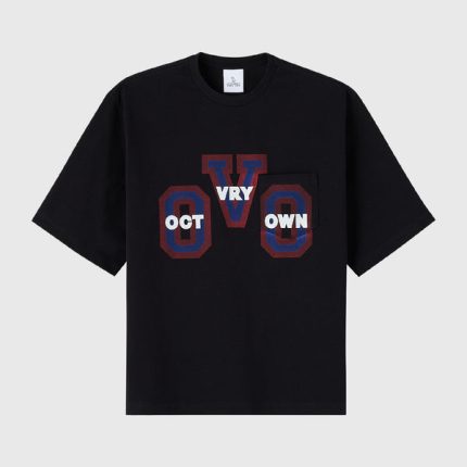 OVO Heavy Jersey Pocket Tee - Black