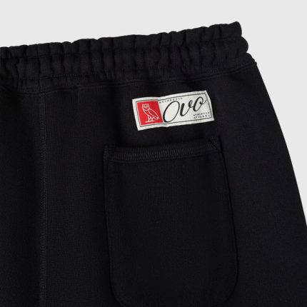 OVO Heritage Fleece Sweatpant - Black