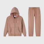 OVO Muskoka Raglan Full-Zip Tracksuit Clay Pink
