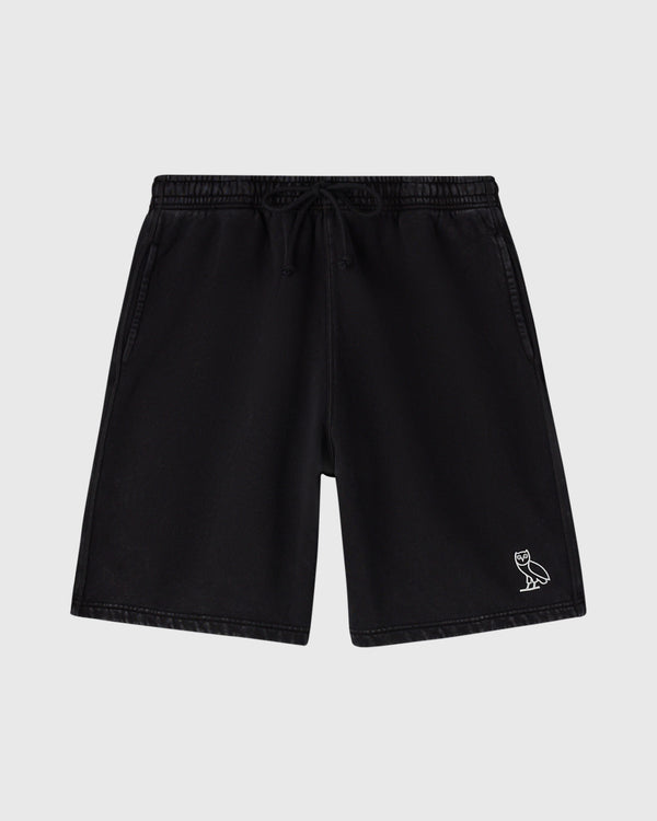 OVO Muskoka Sweatshorts - Garment Dyed Black OVO Muskoka Sweatshorts - Garment Dyed Black