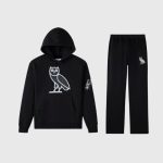 OVO Nba San Antonio Spurs Tracksuit Black