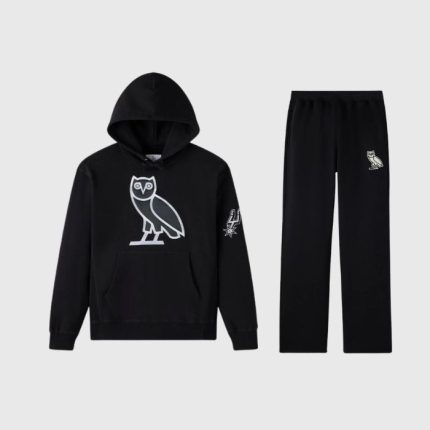 OVO Nba San Antonio Spurs Tracksuit Black