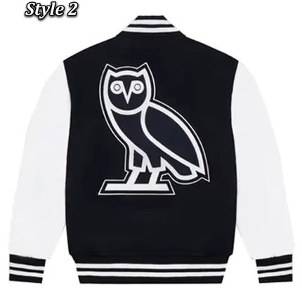 OVO Owl University of Toronto Varsity Jacket
