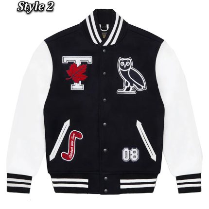 OVO Owl University of Toronto Varsity Jacket