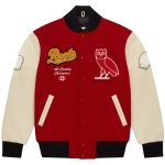 OVO Roots All Country Champions Varsity Jacket Red