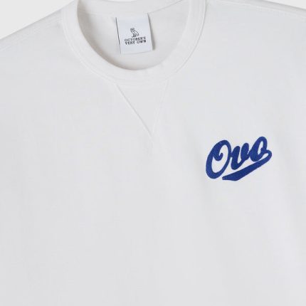 OVO Shop Chainstitch Gusset Tee - White