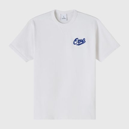 OVO Shop Chainstitch Gusset Tee - White
