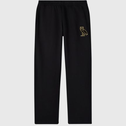 OVO Signature Open-Hem Sweatpant - Black