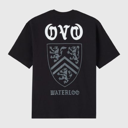 OVO University of Waterloo Heavy Weight Tee - Black