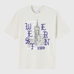 OVO Western University Heavy Weight Tee - Ash Heather Grey