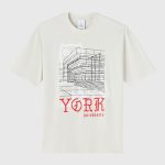 OVO York University Heavy Weight Tee - Ash Heather Grey