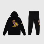 OVO x NBA Lakers OG Owl Tracksuit Black