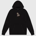 Ovo Classic Owl Hoodie Black