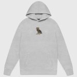 Ovo Classic Owl Hoodie Heather Grey