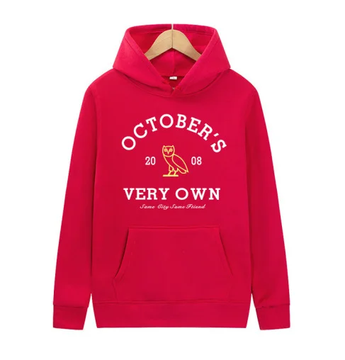 Ovo Collegiate Hoodie Red Ovo Collegiate Hoodie Red