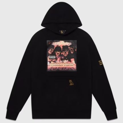 Ovo X Hot Boys Hoodie Black