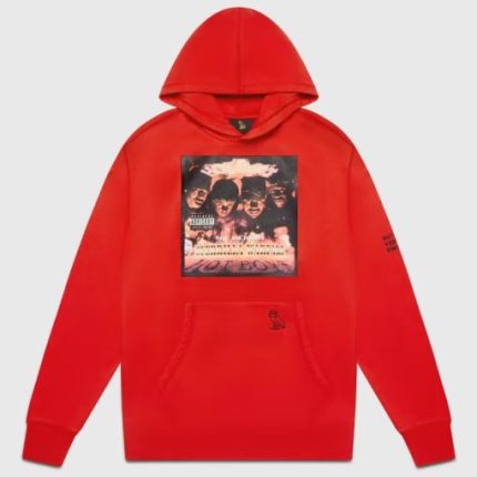 Ovo X Hot Boys Hoodie Red
