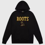 Ovo X Roots Athletics Owl Hoodie Black