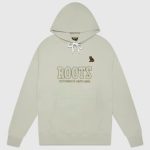 Ovo X Roots Owl Patch Hoodie Grey