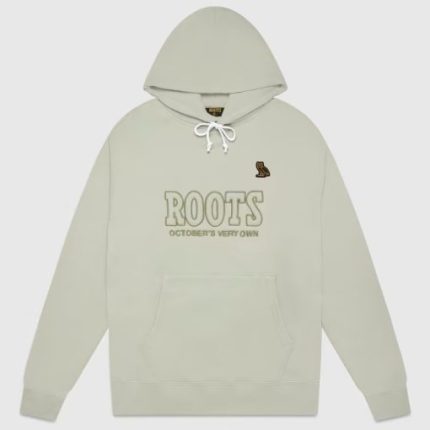 Ovo X Roots Owl Patch Hoodie Grey